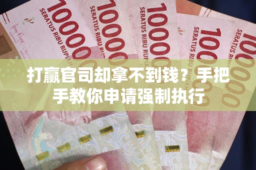 北京打赢官司却拿不到钱？手把手教你申请强制执行
