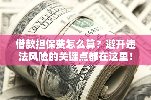北京借款担保费怎么算？避开违法风险的关键点都在这里！