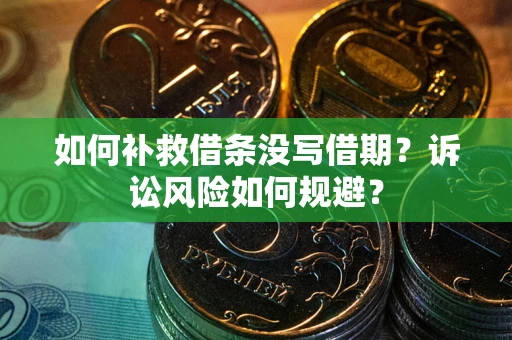 北京如何补救借条没写借期？诉讼风险如何规避？