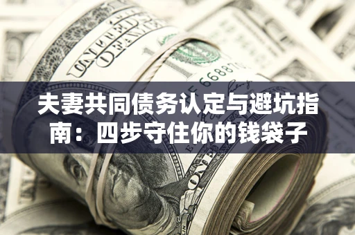 北京夫妻共同债务认定与避坑指南：四步守住你的钱袋子