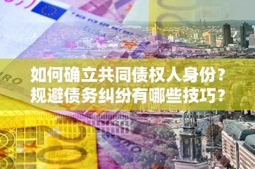 北京如何确立共同债权人身份？规避债务纠纷有哪些技巧？