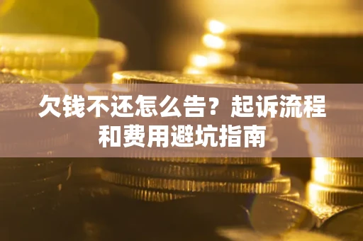 北京欠钱不还怎么告？起诉流程和费用避坑指南