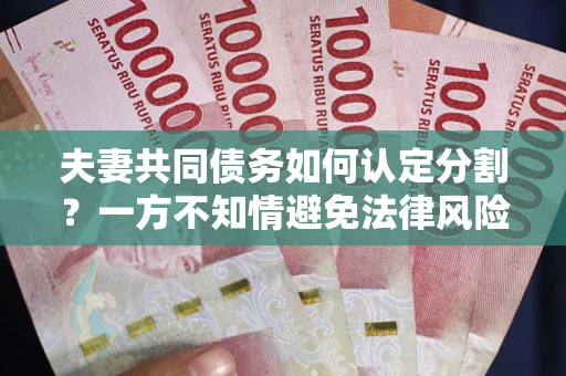 北京夫妻共同债务如何认定分割？一方不知情避免法律风险必看！